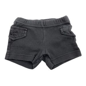 4/$12 💥♻ Carter's Just One Dark Grey Infant Boys Shorts | Size Newborn | 617